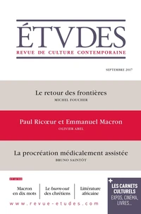 Etudes N° 4243, Novembre 2017