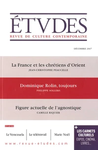 Etudes N° 4244, décembre 2017