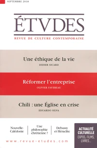 Etudes N° 4252, septembre 2018