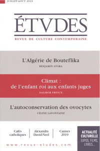 Etudes N° 4262, juillet-août 2019