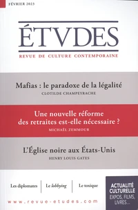 Mafias : le paradoxe de la légalité ; Une nouvelle réforme des retraites est-elle nécessaire ? L'Eglise noire aux Etats-Unis