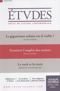 François Euvé - Etudes N° 4305, juin 2023 : .