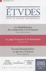 Etudes N° 4320, novembre 2024