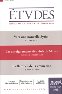 Etudes N° 4324, mars 2025