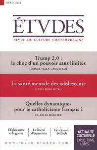 Etudes N° 4325, avril 2025