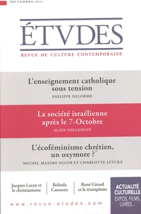 Etudes N° 4329, septembre 2025