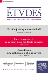 Etudes N° 4332, décembre 2025