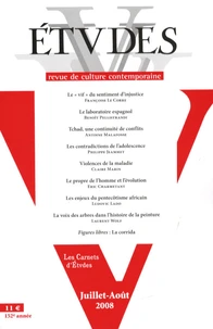Etudes Tome 409 N° 1-2 (4091-2), Juillet-août 2008