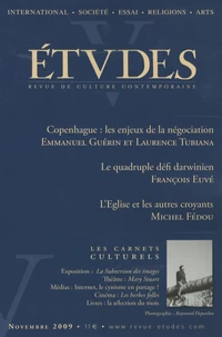 Etudes Tome 411 N° 5 (4115) Novembre 2009