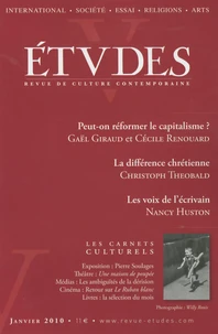 Etudes Tome 412, N° 1 (4121) Janvier 2010