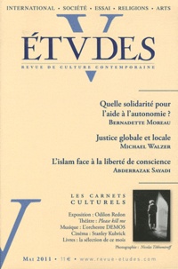 Pierre de Charentenay - Etudes Tome 414 N°5, Mai 20 : Etudes mai 2011.