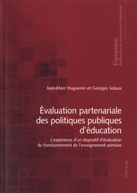 Evaluation partenariale des politiques publiques d'éducation