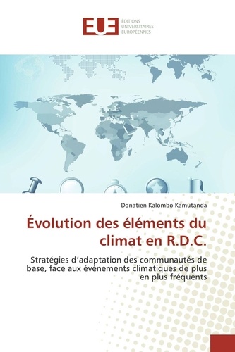 Donatien kalombo Kamutanda - Évolution des éléments du climat en R.D.C..