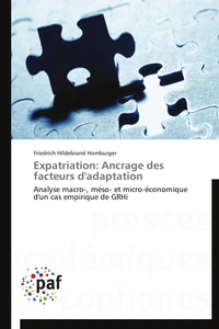 Expatriation: ancrage des facteurs d'adaptation