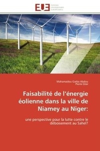 Abdou mahamadou Garba et Pierre Ozer - Faisabilité de l'énergie éolienne dans la ville de Niamey au Niger: - une perspective pour la lutte contre le déboisement au Sahel?.