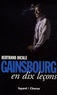 Bertrand Dicale - Gainsbourg en dix leçons.
