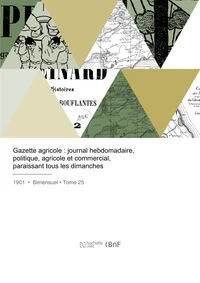 Gazette agricole