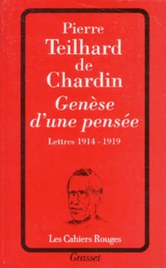 Genèse d'une pensée