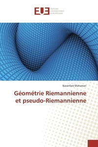 Bazanfaré Mahaman - Géométrie Riemannienne et pseudo-Riemannienne.