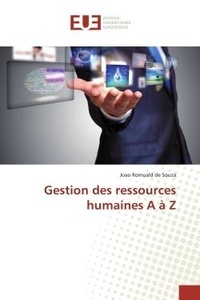Souza joao romuald De - Gestion des ressources humaines A à Z.