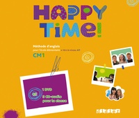 Hélène Herviou et Corinne Marchois - Happy Time! CM1. 1 DVD + 3 CD audio