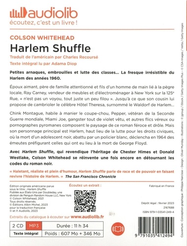 Harlem Shuffle  avec 2 CD audio MP3