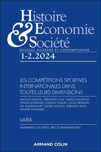 Les compétitions sportives internationales dans toutes leurs dimensions