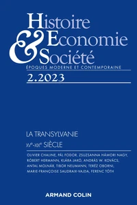 Histoire, Economie & Société N° 2/2023