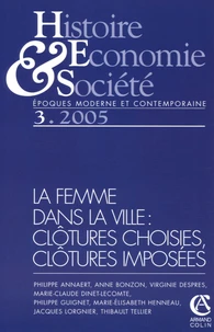 La femme dans la ville : clôtures choisies, clôtures imposées