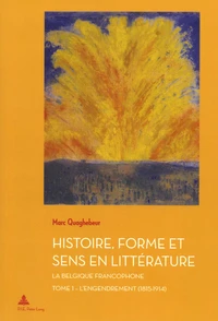 Histoire, forme et sens en littérature