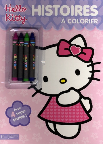  Hachette - Histoires à colorier Hello Kitty.