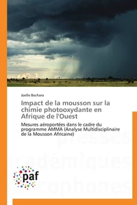 Impact de la mousson sur la chimie photooxydante en afrique de l'ouest