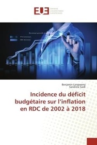 Benjamin Langwemy et Sandrine Saidi - Incidence du déficit budgétaire sur l'inflation en RDC de 2002 à 2018.