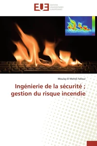 Ingénierie de la sécurité ; gestion du risque incendie