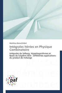 Intégrales itérées en physique combinatoire