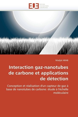  Arab-m - Interaction gaz-nanotubes de carbone et applications de détection.
