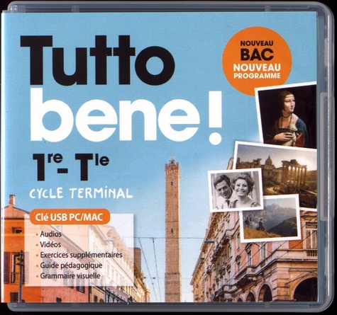 Italien 1re-Tle Tutto bene!  Edition 2020 -  avec 1 Clé Usb