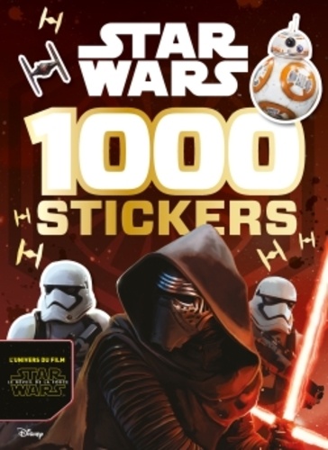 Hachette Jeunesse - 1 000 stickers Satr Wars.