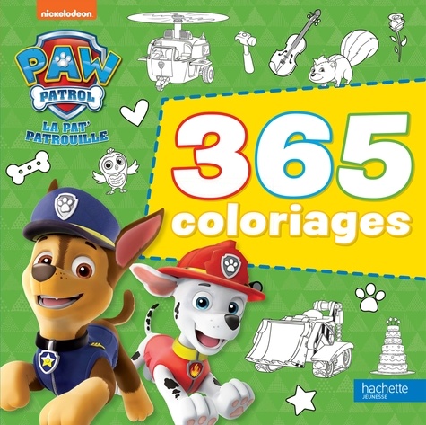 365 coloriages La pat' patrouille - Occasion
