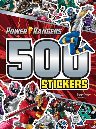 500 stickers Power Rangers