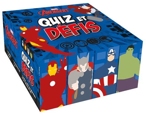  Hachette Jeunesse - Avengers Quiz et Défis - 1 plateau de jeu, 4 pions, 1 dé, 1 livret.