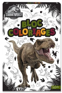 Bloc de coloriages Jurassic World
