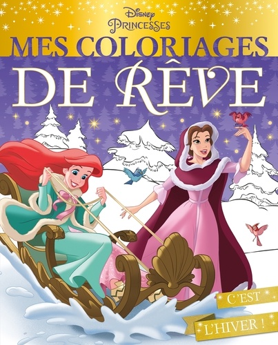  Hachette Jeunesse - C'est l'hiver ! - Disney Princesses.