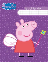 Cahier d'écolier Peppa Pig