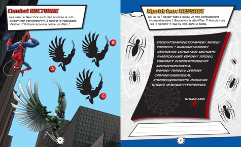 Carnet d'énigmes Spider-Man