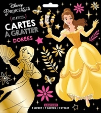 Livres en français télécharger Cartes à gratter dorées Disney Princesses  - Les ateliers. Avec 1 livret, 7 cartes et 1 stylet (Litterature Francaise) par Hachette Jeunesse 9782017116615