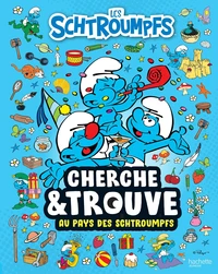 Cherche et trouve Au pays des Schtroumpfs