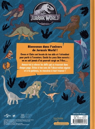 Cherche et trouve Jurassic World