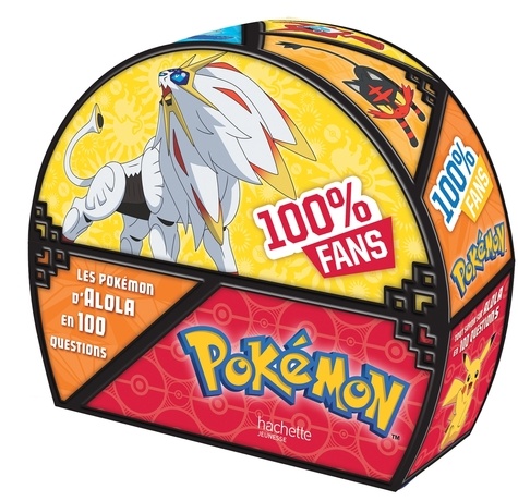  Hachette Jeunesse - Coffret Pokémon 100% Fans - Les Pokémon d'Alola en 100 questions.