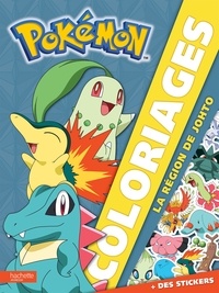  Hachette Jeunesse - Coloriages Pokémon - La région de Johto.